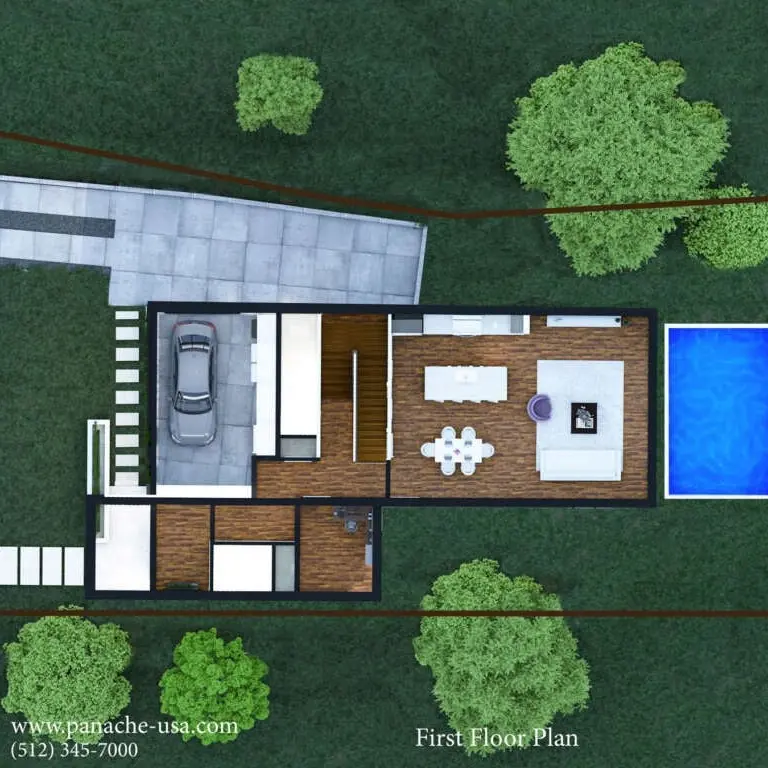 Panache Modern Tarrytown Living Gallery slider 1